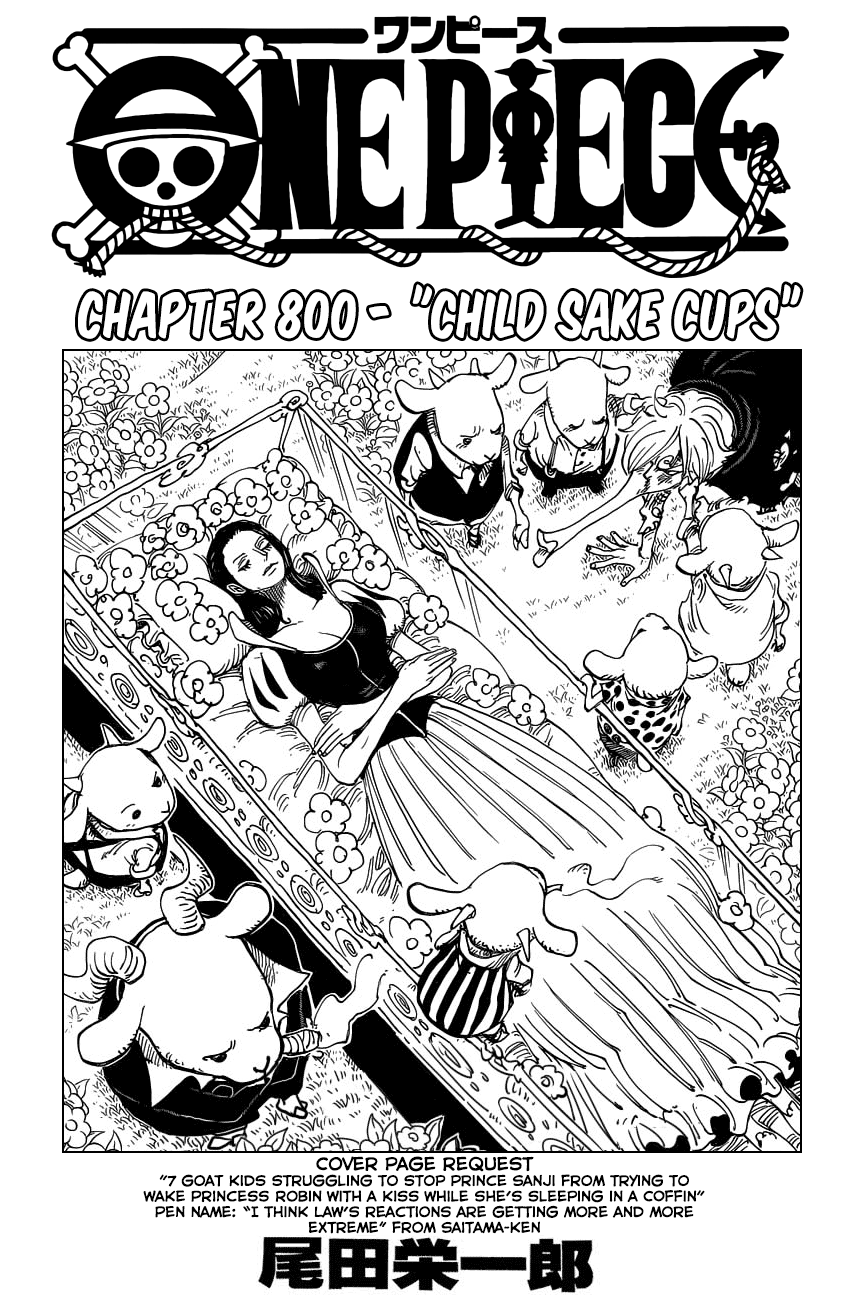 One Piece, Chapter 800 image 02